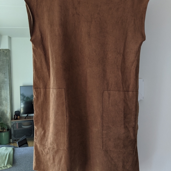 Aritzia Wilfred suede dress - Picture 2 of 2